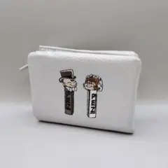PEZ(ペッツ)×ear PAPILLONNE コラボ　刺繍　二つ折り財布のサムネイル