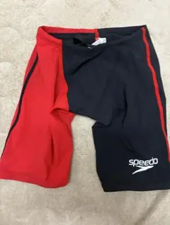 speedo 競泳水着 赤/黒 FINA認証