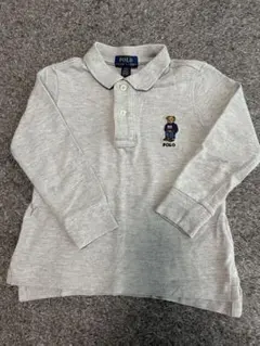 Polo Ralph Lauren ポロベア　グレー ポロシャツ 2/2T