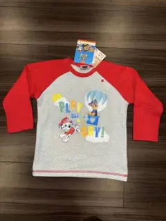 パウパトロール Paw Patrolトレーナー 長袖 グレー/レッド