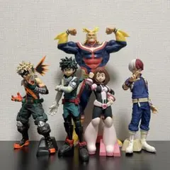 ヒロアカフィギュアMAXIMATIC緑屋出久爆豪勝己轟焦凍 黒デクちあぴこ 7
