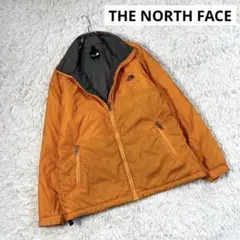 THE NORTH FACE 中綿ジャケット オレンジ メンズS 포켓터블