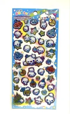 正規品‼︎ぷくぷくあわわちゃんキャンディグリッターステッカー