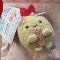 限定 すみっコぐらし堂＆庵 ぶらさげぬいぐるみ 桜の妖精姿 えびふらいのしっぽ