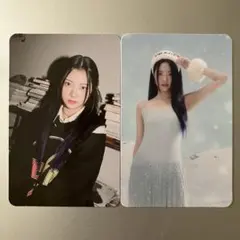 LE SSERAFIM ANTIFRAGILE シンナラ トレカ2種　ウンチェ