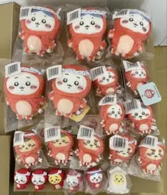 ちいかわ　たこイカくじ　14点セット　マスコット　ぬいぐるみ　おまけつき