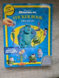 モンスターズインク　シールブック　ステッカー　大きいシール帳　シール　大量