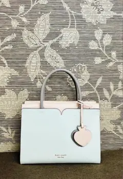 美品 ケイトスペード スペンサー サッチェル 2WAY ハンドバッグ アイボリー