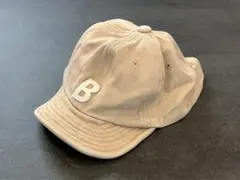 B:MING by BEAMS Bロゴ ベージュ キャップ 帽子のサムネイル