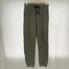 美品✦H&M スウェットパンツ S ウエストゴム 裾リブ 腰紐付き 男女兼用