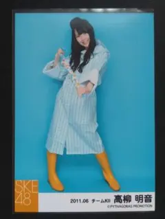 SKE48 高柳明音 AKB48 カレンダー 2018 公式 生写真 水着 - メルカリ