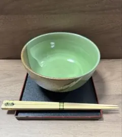 和食器 鉢 ボウル 2個セット グリーン　丼　どんぶり　多用丼　未使用　新品のサムネイル