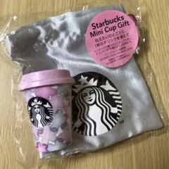 スターバックス　ミニカップギフト　ミニカップ　巾着　桜　さくら　ビューティー