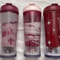 starbucks クリスマス スモールワールド タンブラー 3個セット