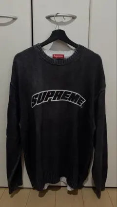 supreme Contrast Arc Sweater ニットＬのサムネイル