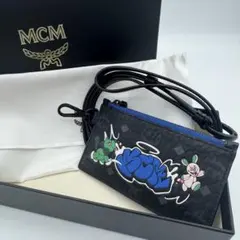 新品未使用□MCM エムシーエム ヴィセトス柄 レザーコインケース 