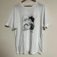 美品 UNIQLO ユニクロ 名探偵コナン Tシャツ XXL 白 灰原哀