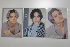 与那瑠唯 RAMPAGE　フォトカード３枚、ステッカー付き