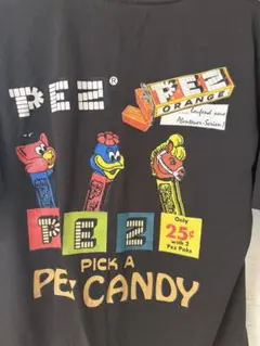 PEZ ペッツ 半袖 Tシャツ ブラック アメキャラ　韓国　ユニセックスMのサムネイル