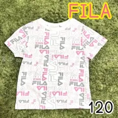 FILA フィラ 半袖Tシャツ 総柄 120cmのサムネイル