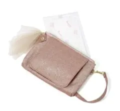 Francfranc　グリッターウエットティッシュ＆マスクケース　ポーチ