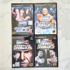 【PS2】エキサイティングプロレス 4本セット