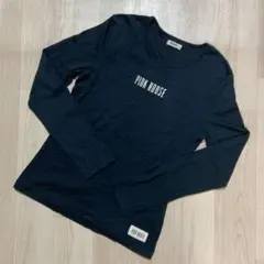 再々お値下げしました！ピンクハウス　ロンT ロゴ　黒色