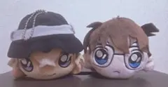名探偵コナン 寝そべりぬい コナン＆安室透セット