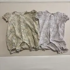 バースデイ　オーガニックコットン　ロンパース　60cm