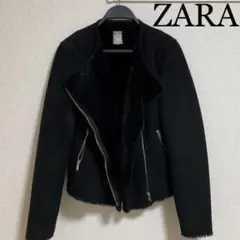 ZARA ムートン　ファーコート　ジャケット