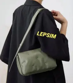 LEPSIM♥スタッズパデットショルダー