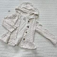 カーターズ　クローバー柄パーカー　12m