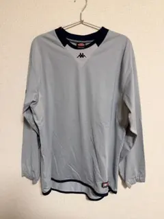 Kappa 長袖サッカーシャツ グレー