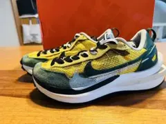 SACAI NIKE ヴェイパーワッフル イエロー グリーン 27cm