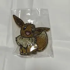 ポケモン　キラキラストーンキーホルダー　イーブイ