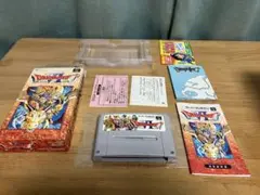 【美品】ドラゴンクエストⅥ 箱説その他付属品完品　スーパーファミコン　動作確認