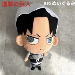 進撃の巨人 リヴァイ にとたん お掃除ver. ぬいぐるみ にとたん 進撃の巨人 ボールチェーン付ぬいぐるみ リヴァイ(お掃除Ver