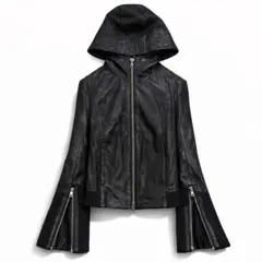 archive leather hoodie jacket 00s v系 lgb