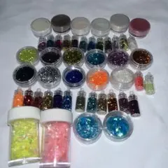大粒ラメ　マイカパウダー　まとめ売り　スライム