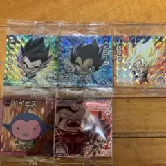 ドラゴンボール 超戦士シールウエハース 5枚セットのサムネイル