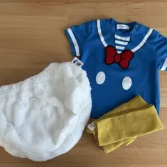 公式　ドナルドダック　コスチュームセット