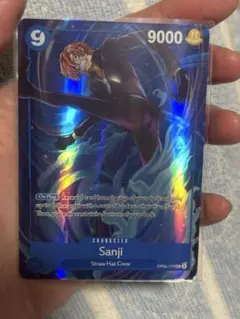 英語版ワンピーストレカ　サンジのパラレルです