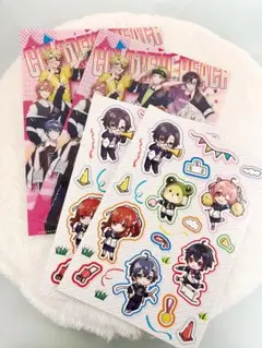 カラフルピーチ セブンイレブン ノート クリアファイル からぴち 4点セット