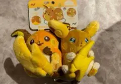 磁石でくっつくペアマスコット にたものどうし ライチュウ＆アローラライチュウ
