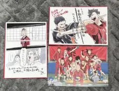 ハイキュー　ゴミ捨て場の決戦　特典　映画　ビジュアルボード
