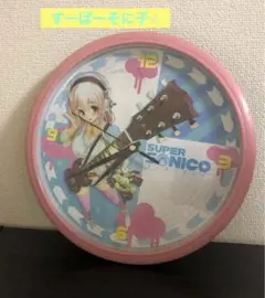 訳アリ❗️ すーぱーそに子　BIG時計　SUPER SONICO