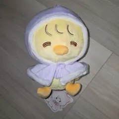 Lil ala mode おめかしポンチョ ぬいぐるみパフ　mikko