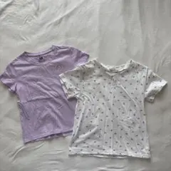 H&M キッズ Tシャツ 2枚セット 110