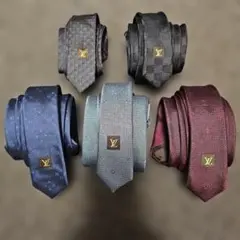 Louis Vuitton ネクタイ 5本セット