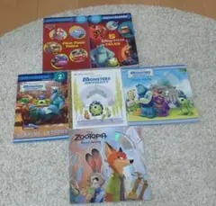 ディズニー 英語絵本 6冊セットCD２ 枚付き